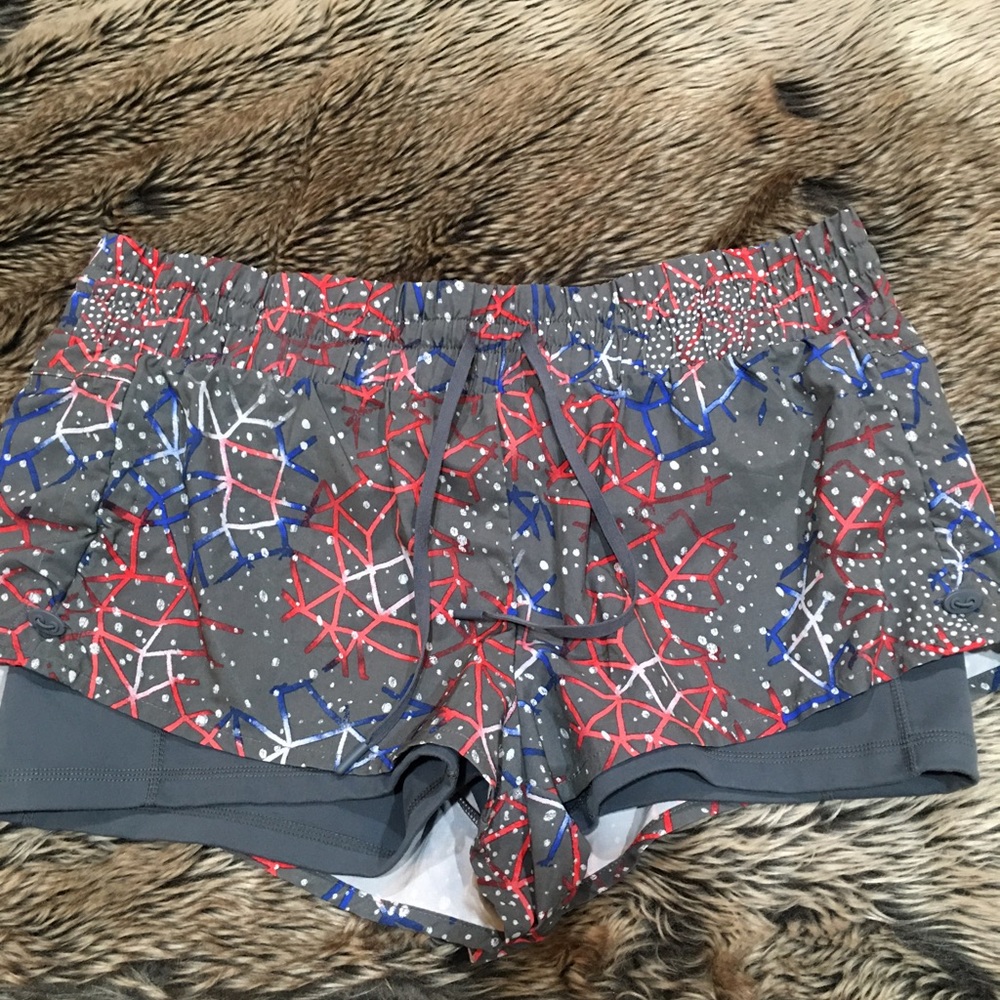Zella Double Layer Athletic Shorts *Size L*